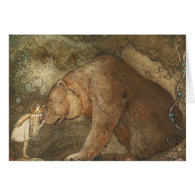 John Bauer - Poor Little Basse (Voorkant Horizontaal)