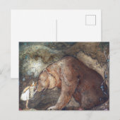 John Bauer Poor Little Basse Briefkaart (Voorkant / Achterkant)