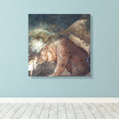 John Bauer Poor Little Basse Canvas Afdruk (Insitu (Houten vloer))