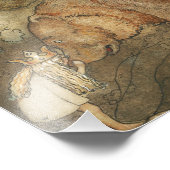 John Bauer - Poor Little Basse Foto Afdruk (Hoek)