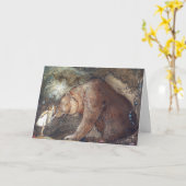 John Bauer Poor Little Basse Poster Kaart (Gele Bloem)