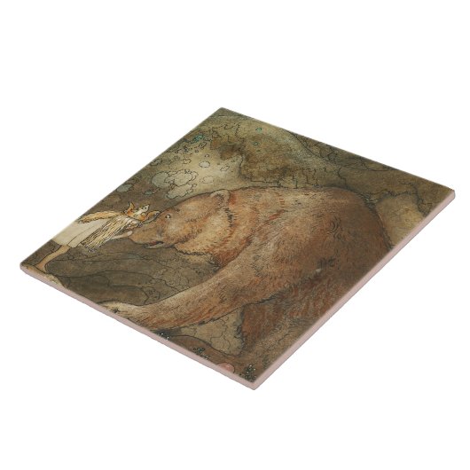 John Bauer - Poor Little Basse Tegeltje (Zijkant)