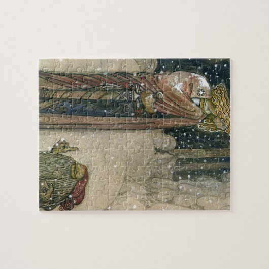 John Bauer - Princess and Troll Legpuzzel (Horizontaal)