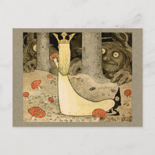 John Bauer Princess Daga en de troll CC0807 Briefkaart