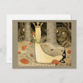 John Bauer Princess Daga en de troll CC0807 Briefkaart (Voorkant / Achterkant)