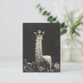 John Bauer Princess en de Trolls kunst Briefkaart (Staand voorkant)