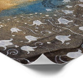 John Bauer Princess en Prince  Kunst Poster (Hoek)