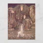 John Bauer Princess en Trolls  kunst Briefkaart (Voorkant)