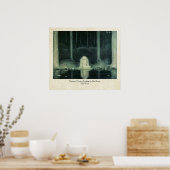 John Bauer Princess Tuvstarr op zoek naar haar har Poster (Keuken)