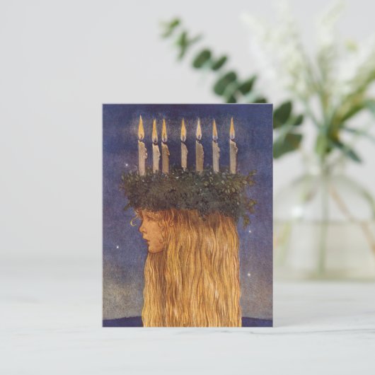 John Bauer - sprookjeskunst Briefkaart (Staand voorkant)