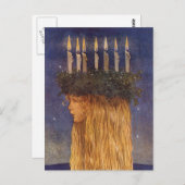 John Bauer - sprookjeskunst Briefkaart (Voorkant / Achterkant)