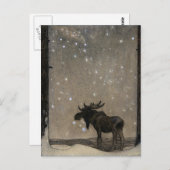 John Bauer - sprookjeskunst Briefkaart (Voorkant / Achterkant)