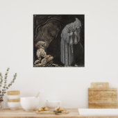 John Bauer  sprookjeskunst Poster (Keuken)