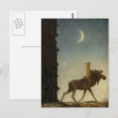 John Bauer - Tavstarr over Skutt Briefkaart (Voorkant / Achterkant)