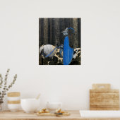 John Bauer The Blue Cloak Circa 1913 kunst Poster (Keuken)