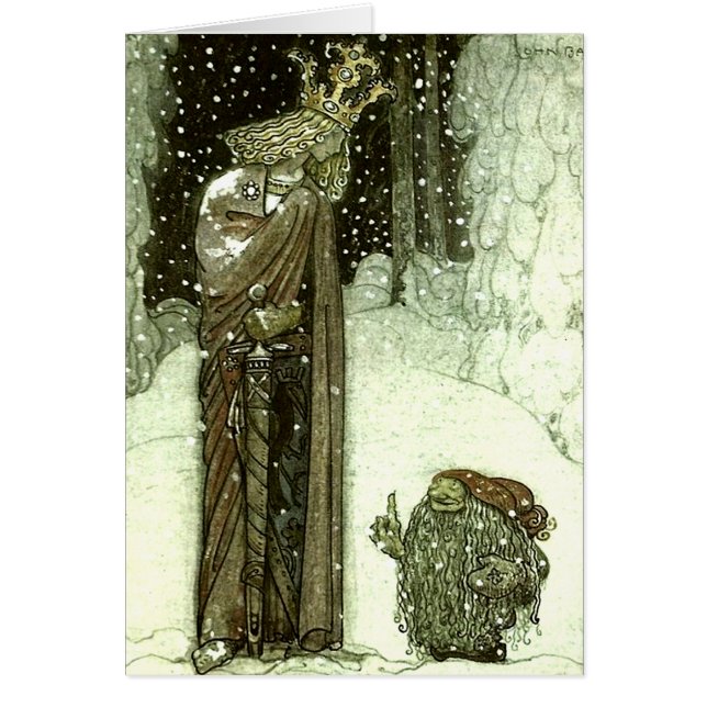 John Bauer The Princess and the Troll (Voorkant)