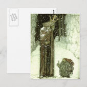 John Bauer The Princess and the Troll Briefkaart (Voorkant / Achterkant)