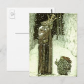 John Bauer The Princess and the Troll Briefkaart (Voorkant / Achterkant)