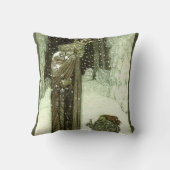 John Bauer The Princess and the Troll Kussen (Achterkant)