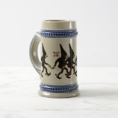 John Bauer Tomtenisse CC0577 Stoneware Beer Mok (Voorkant links)