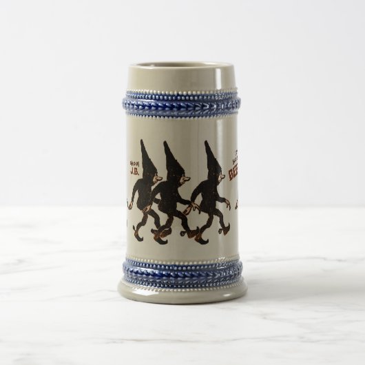 John Bauer Tomtenisse CC0577 Stoneware Beer Mok (Center)