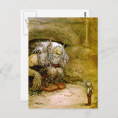 John Bauer - Troll Briefkaart (Voorkant / Achterkant)