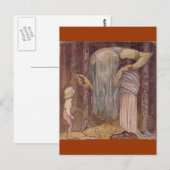 John Bauer TROLL HERB Briefkaart (Voorkant / Achterkant)