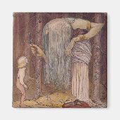 John Bauer TROLL HERB Magneet (Voorkant)