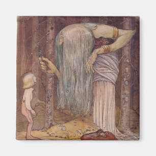 John Bauer TROLL HERB Magneet