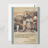 John Bauer Troll koppel en prinses baby C1024 Briefkaart (Voorkant / Achterkant)