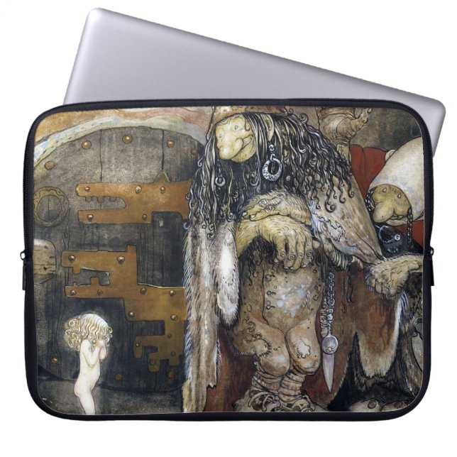 John Bauer Troll Laptop Sleeve (Voorkant)