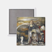 John Bauer Troll Magneet (Voorkant / Achterkant)