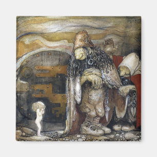 John Bauer Troll Magneet