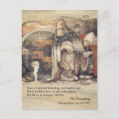 John Bauer Troll stel Princess baby Changelings Briefkaart (Voorkant)