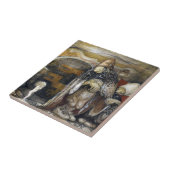 John Bauer Troll Tegeltje (Zijkant)