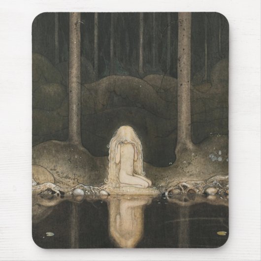 John Bauer Tuvstarr 1913 CC0248 Mousepad Muismat (Voorkant)