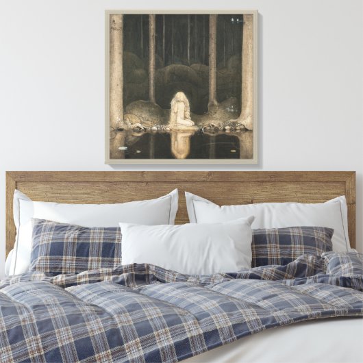 John Bauer Tuvstarr 1913 CC0790 Large Canvas Afdruk (Insitu (Slaapkamer))