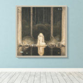 John Bauer Tuvstarr 1913 CC0790 Large Canvas Afdruk (Insitu (Houten vloer))