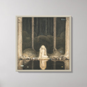 John Bauer Tuvstarr 1913 CC0790 Large Canvas Afdruk