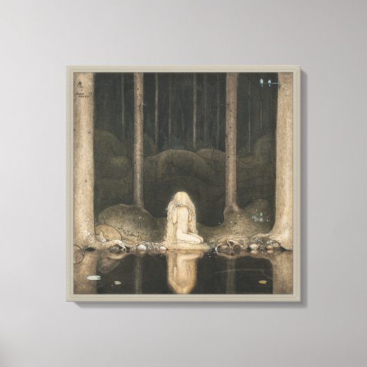 John Bauer Tuvstarr 1913 CC0790 Large Canvas Afdruk (Voorkant)