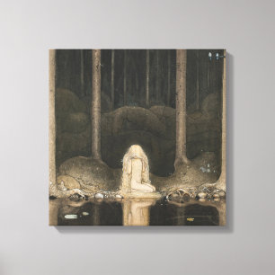 John Bauer Tuvstarr CC0247 Large Canvas Afdruk