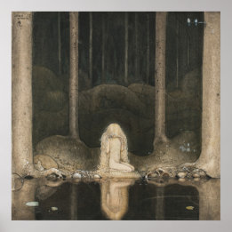 John Bauer Tuvstarr CC0789 Medium Poster