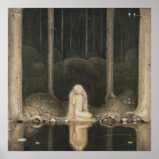 John Bauer Tuvstarr CC0789 Medium Poster (Voorkant)