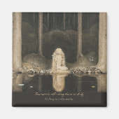 John Bauer Tuvstarr door het bosgebied CC1038 Magneet (Voorkant)