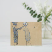 John Bauer - Zet de Prins dan een kroon op goud Briefkaart (Staand voorkant)