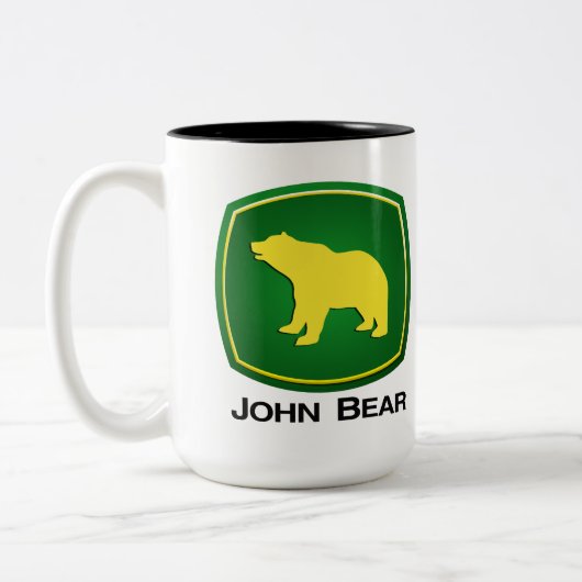 John Bear Tweekleurige Koffiemok (Links)