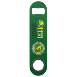John Beer Steel Bottle Opener Speed Flessenopener