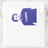 John Belushi Climate Rechthoekige Sticker (Tas)