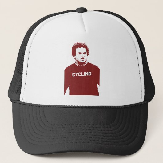John Belushi Cycling Trucker Pet (Voorkant)