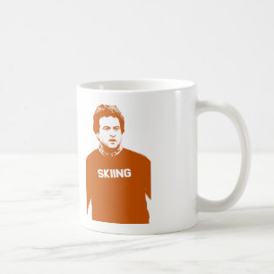 John Belushi Skiing Koffiemok